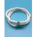 Mini Snow White Turquoise Bead Bracelet Set