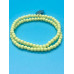 Mini Lemon Yellow Bead Bracelet Set