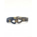 Pano Oxford Blue Knot Bracelet