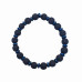 Lava Stalker Blue Bead Bracelet