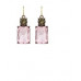 Pink Goble Bubble Earrings 