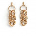 B2G Signature Caged Circle Earrings in Gold