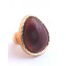 B2G Signature Brown Agate Bloom Cocktail Ring