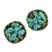 Bouquet of Turquoise Stud Earrings