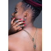 Yemi Alade Collection Stay Smitten Necklace - Antique Silver