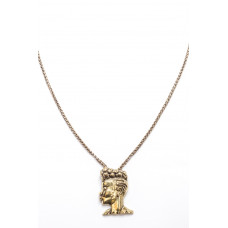Yemi Alade Collection Kingpin Necklace - Antique Brass