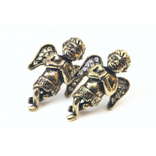 Yemi Alade Collection Stay Smitten Earrings - Antique Brass