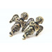 Yemi Alade Collection Stay Smitten Earrings - Antique Brass