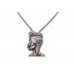 Yemi Alade Collection Kingpin Necklace - Gun Metal Black