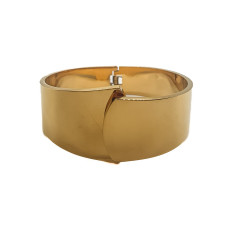 Chunky Bold Gold Stainless Steel Bangle 