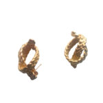 Lumeen Swine Gold Stainless Steel Earrings