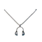 Nomad Earphones Antique Pendant Long Necklace