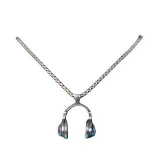 Nomad Earphones Antique Pendant Long Necklace