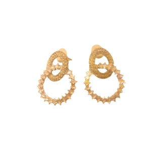 NSS - Iced Brilliance Silver Earrings