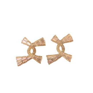 NSS - White Frost Silver Earrings