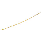 Halo Wind Gold Stainless Steel Anklet