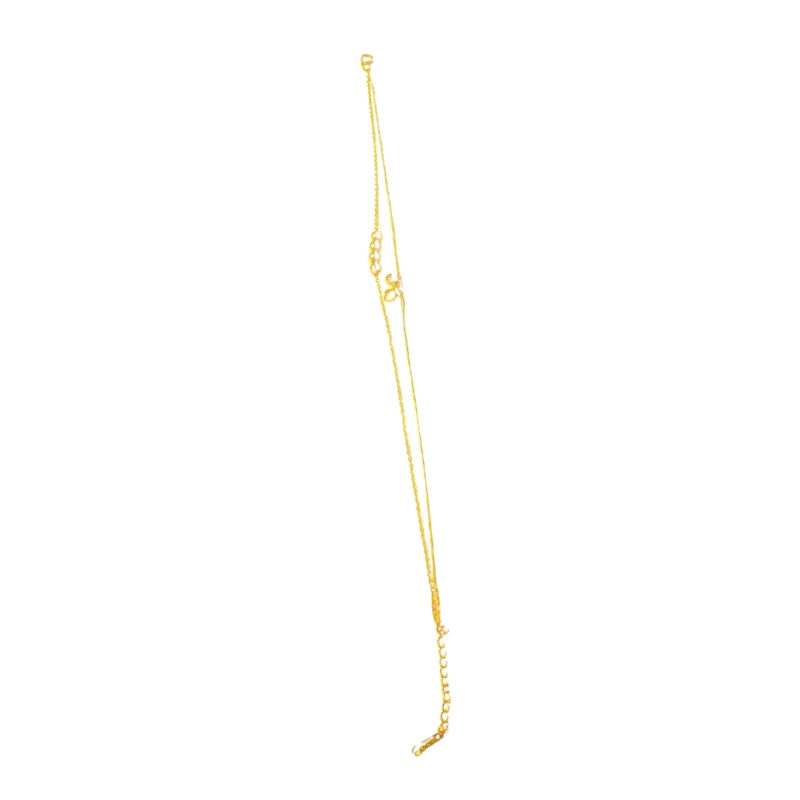 Drip Balls Gold Stainless Steel Anklet