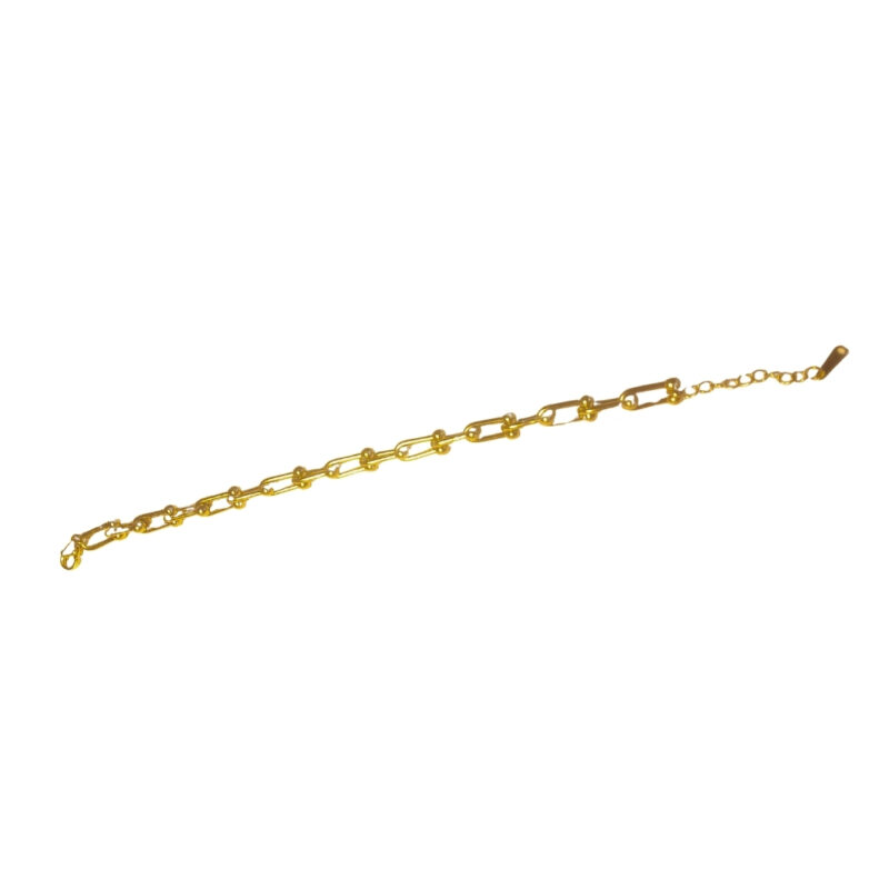 Scooby Chain Gold Stainless Steel Bracelet