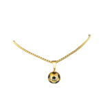 Dakar Football Gold Long Necklace