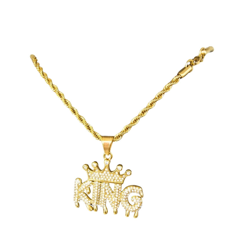 TotemKing Ice Pendant Long Necklace