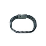 Echoes of Steel Gun Metal Black Bracelet