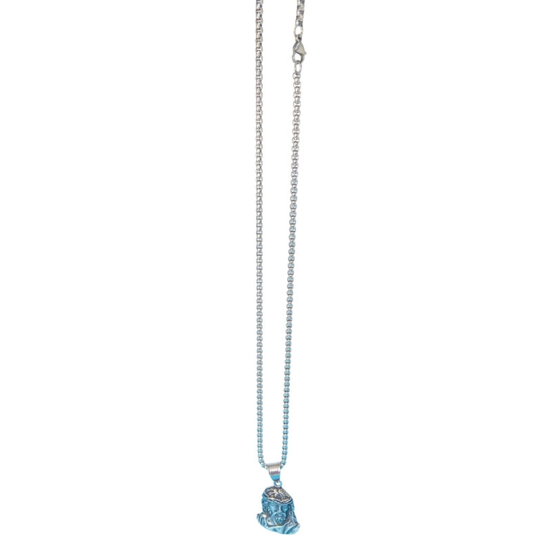 Pharaoh Fang Antique Pendant Long Necklace