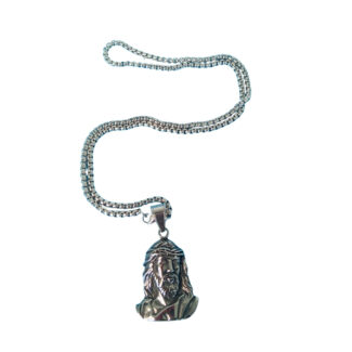 Pharaoh Fang Antique Pendant Long Necklace