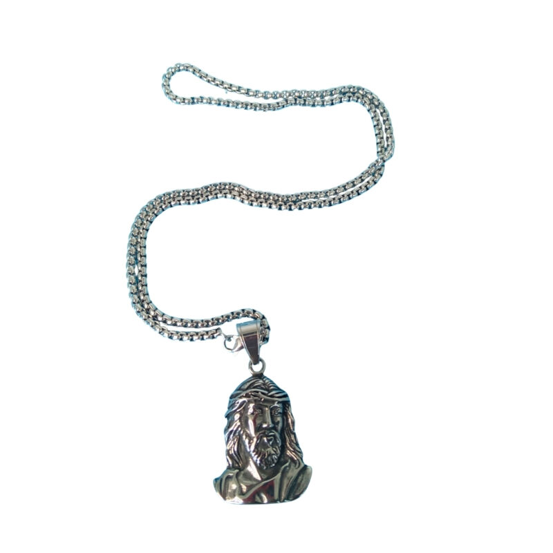 Pharaoh Fang Antique Pendant Long Necklace