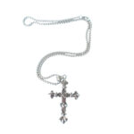 Drip Lock Cross Antique Pendant Necklace