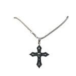 CitySoul Cross Antique Pendant Long Necklace