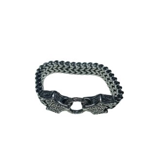 Echoes of Steel Gun Metal Black Bracelet