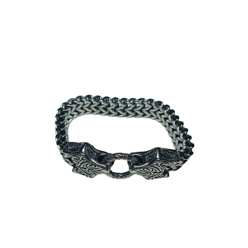 Echoes of Steel Gun Metal Black Bracelet