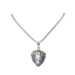 Lion Bond Antique Pendant Long Necklace