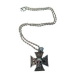 Eagle Claw Antique Pendant Long Necklace