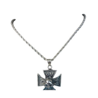 Eagle Claw Antique Pendant Long Necklace