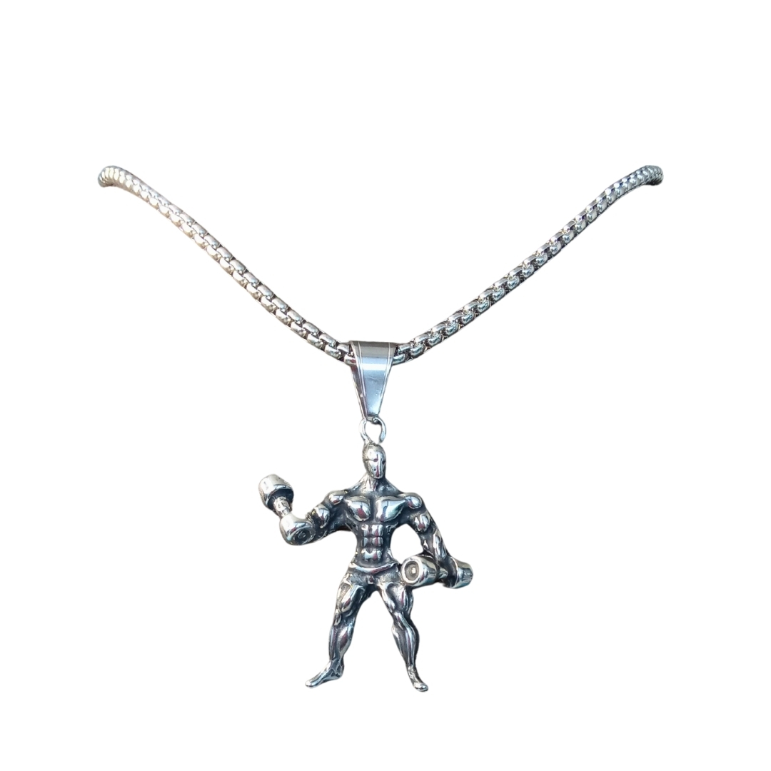 Manshow Weight Antique Long Necklace Manshow Weight Antique Long Necklace