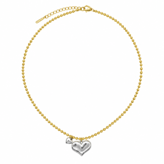 Jazofy Heart Gold Stainless Steel Necklace